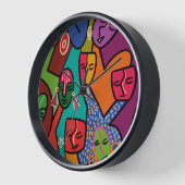 Zeitfarbe Uhr (Winkel)