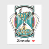 Zeitfliegen-Aufkleber Aufkleber (Blatt)