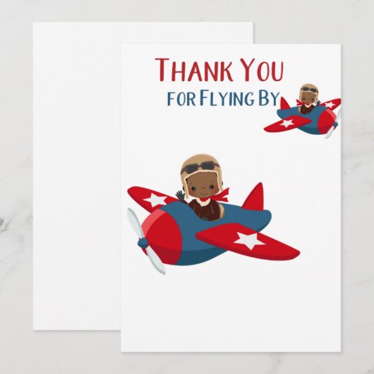 Zeitfliegen dank Ihrer Karte (Vorne/Hinten)