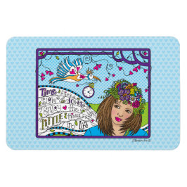 Zeitfliegen_Flexibles Magnet 6" x 4"