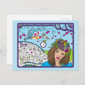 Zeitfliegen_ Postkarte (Vorne/Hinten)