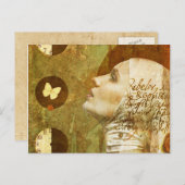 Zeitfliegen Postkarte (Vorne/Hinten)