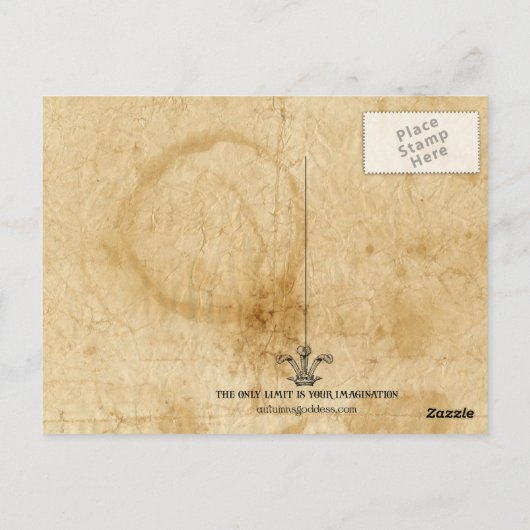 Zeitfliegen Postkarte (Rückseite)