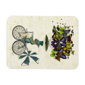 Zeitfliegen — Rabbit 3 Magnet (Horizontal)