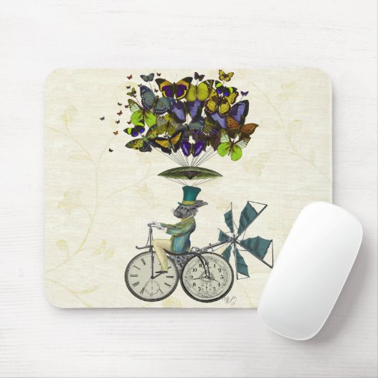 Zeitfliegen — Rabbit 3 Mousepad (Mit Mouse)