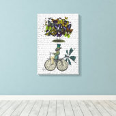 Zeitfliegen-Rabbit Leinwanddruck (Insitu (Holzboden))