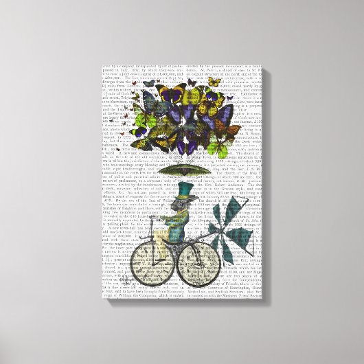 Zeitfliegen-Rabbit Leinwanddruck (Vorderseite)