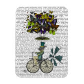 Zeitfliegen-Rabbit Magnet (Vertikal)