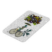 Zeitfliegen-Rabbit Magnet (Linke Seite)