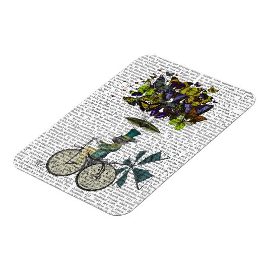 Zeitfliegen-Rabbit Magnet (Linke Seite)