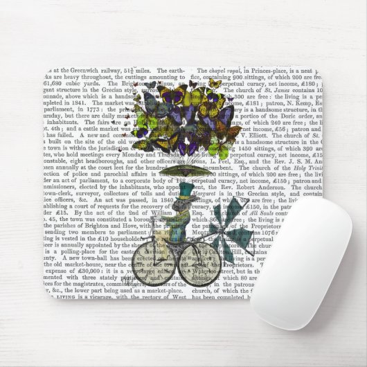 Zeitfliegen-Rabbit Mousepad (Mit Mouse)