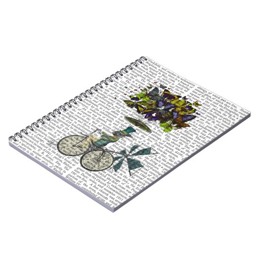 Zeitfliegen-Rabbit Notizblock (Linke Seite)