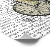 Zeitfliegen-Rabbit Poster (Ecke)