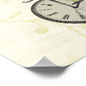 Zeitfliegen-Rabbit Poster (Ecke)