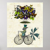 Zeitfliegen-Rabbit Poster (Vorne)