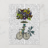 Zeitfliegen-Rabbit Postkarte (Vorderseite)