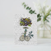 Zeitfliegen-Rabbit Postkarte (Stehend Vorderseite)