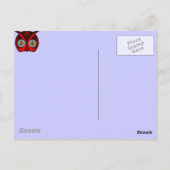 Zeitfliegen Uhren Postkarte (Rückseite)