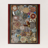 Zeitfliegen und Uhrenpuzzle Puzzle (Vertikal)