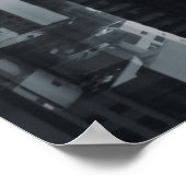 ZEITFOTOGRAFIE DES STADTGEBÄUDE POSTER (Ecke)