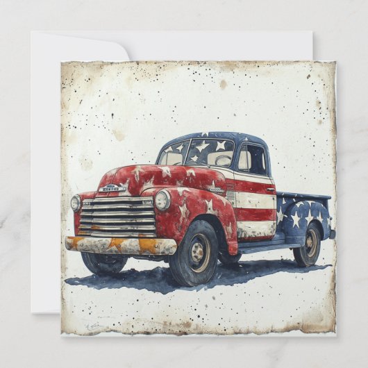 Zeitgeehrt: Vintager Ruhm Feiertagskarte (Vorderseite)