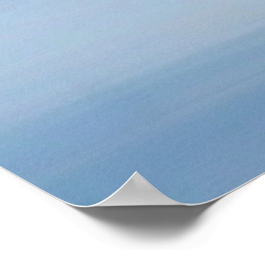 Zeitgefroren Poster (Ecke)