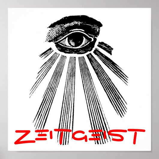 ZEITGEIST POSTER (Vorne)