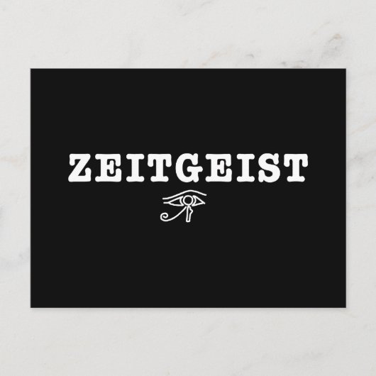 Zeitgeist Postkarte (Vorderseite)