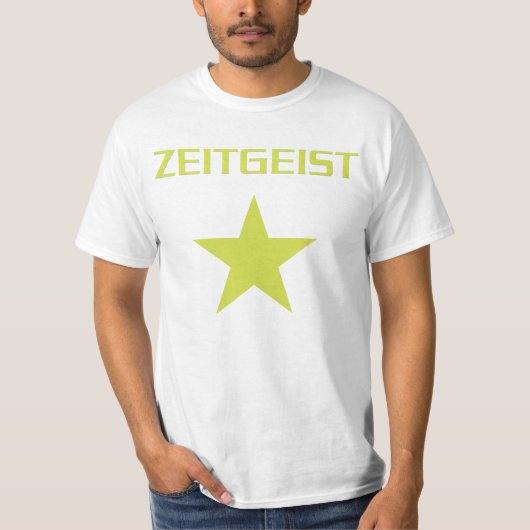 Zeitgeist-Stern T-Shirt (Vorderseite)
