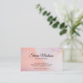 zeitgemäß | künstlerisch visitenkarte (Stehend Vorderseite)