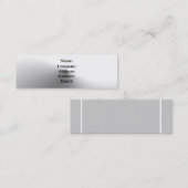 zeitgemäß mini visitenkarte (Vorne/Hinten)