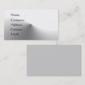 zeitgemäß visitenkarte (Vorne/Hinten)