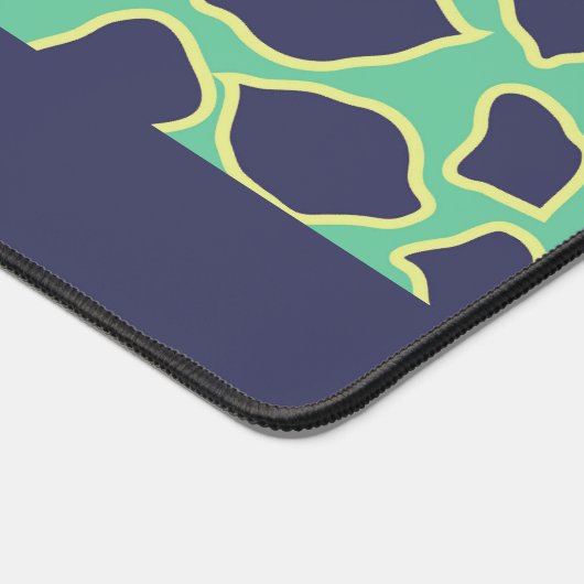 Zeitgemäße Abstrakte Schreibtischmatte mit Persona (Ecke)