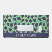 Zeitgemäße Abstrakte Schreibtischmatte mit Persona (Tastatur & Maus)