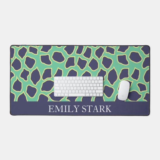 Zeitgemäße Abstrakte Schreibtischmatte mit Persona (Tastatur & Maus)