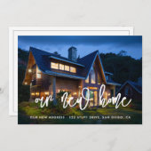 Zeitgemäße Ankündigung, das moderne Foto zu versch Ankündigung (Vorne/Hinten)