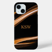 Zeitgemäße Berufliche Coole Schwarzwurzel Case-Mate iPhone Hülle (Rückseite)