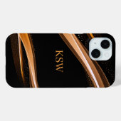 Zeitgemäße Berufliche Coole Schwarzwurzel Case-Mate iPhone Hülle (Rückseite (Horizontal))