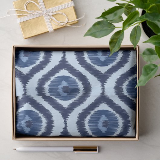 Zeitgemäße Formen Blue Shades Decoupage Seidenpapier (Geschenk)