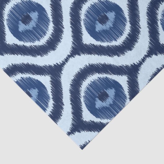 Zeitgemäße Formen Blue Shades Decoupage Seidenpapier (Ausschnitt)