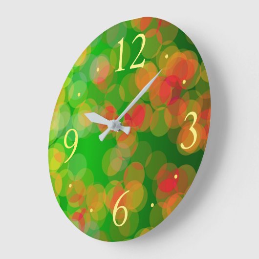 Zeitgemäße, helle Herbstfarben Küchenuhren Große Wanduhr (Winkel)