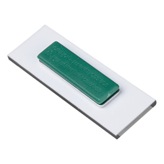 Zeitgemäße Imitate Silver Ombre Stripes & Black Namenschild (Rückseite)