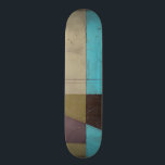 Zeitgemäße Minimalistische Malerei mit tiefer Farb Skateboard<br><div class="desc">Was bekommt man,  wenn man einen Minimalismus mit tiefer,  reicher Farbe mischt? Sie bekommen dieses wunderbar zeitgenössische Gemälde von Jennifer Goldberger. Pflaume,  hellblau und grau mischen,  um dieses Stück zum Leben zu erwecken. Kaufen Sie Ihre Kopie noch heute!</div>