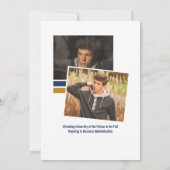 Zeitgemäße Schwankungsbreite Grad Fotokarte (Rückseite)