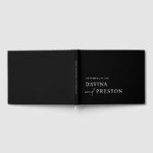 Zeitgemäße Skripte Modernes, einfaches Minimalisti Gästebuch (Voll)