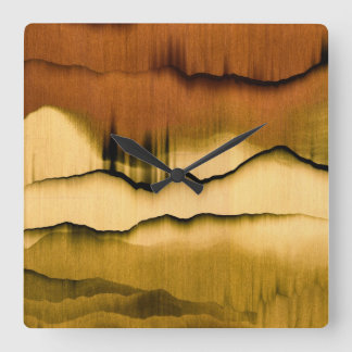 Zeitgemäße Wall-Uhr Quadratische Wanduhr