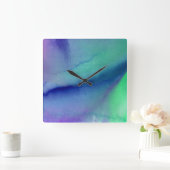 Zeitgemäße Wall-Uhr Quadratische Wanduhr (Zuhause)