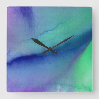 Zeitgemäße Wall-Uhr Quadratische Wanduhr