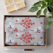 Zeitgemäße Winterberries-Papiere Seidenpapier (Geschenk)
