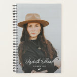 Zeitgemäßer Planer für Personalisiertes Foto<br><div class="desc">Modernes und elegantes Design bedruckt Zeitgenössischer Personalisierter Foto-Planer,  der an Ihren Text angepasst werden kann. Bitte klicken Sie auf den Button "Anpassen" und verwenden Sie unser Design-Tool,  um diese Vorlage zu ändern. Karo im Grafikdesign-Store für andere Produkte,  die diesem Design entsprechen!</div>